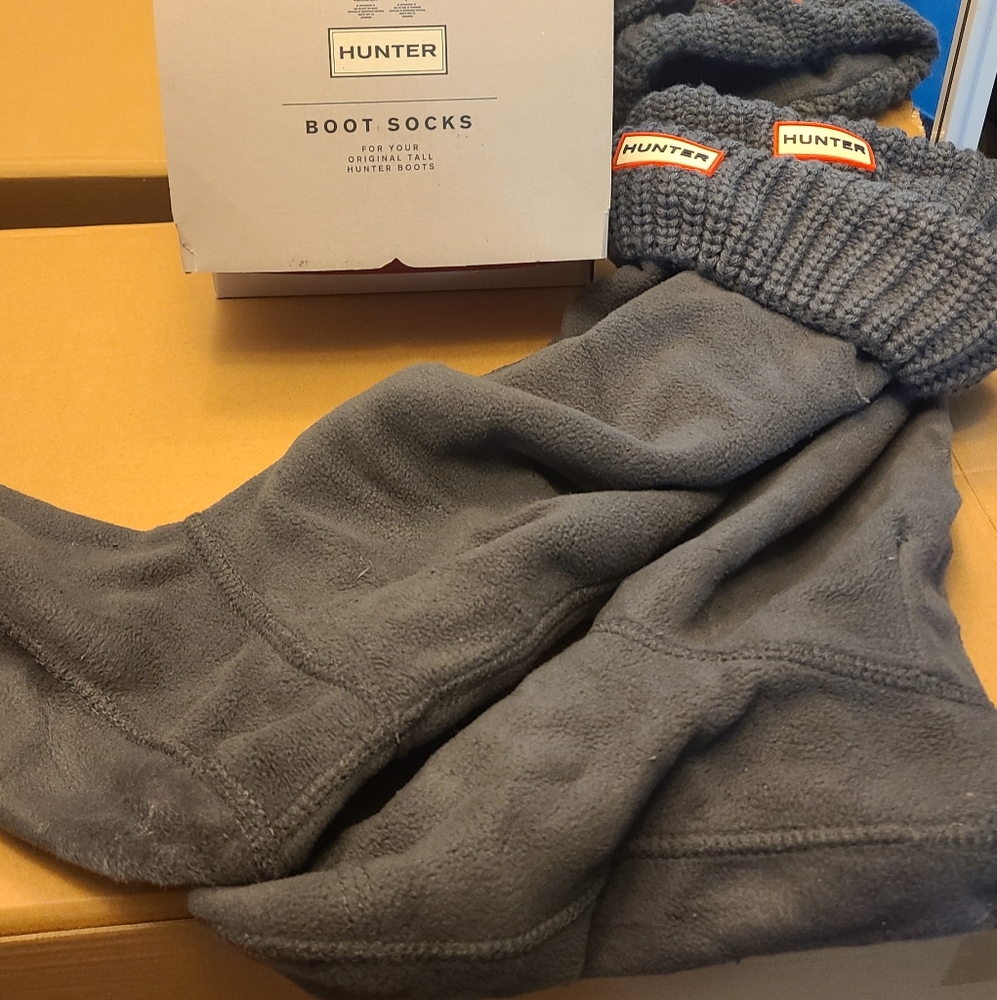 Great condition Hunter boot socks Size large